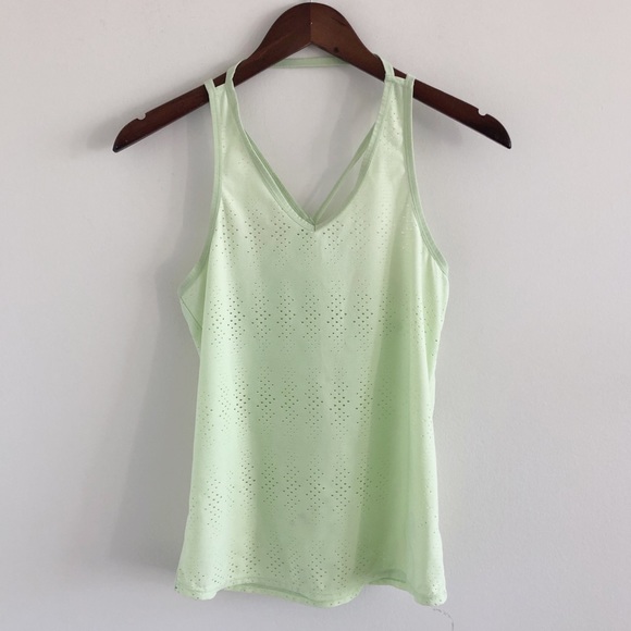 Athleta Tops - Athleta Limitless Tank in Pale Cactus Green XS